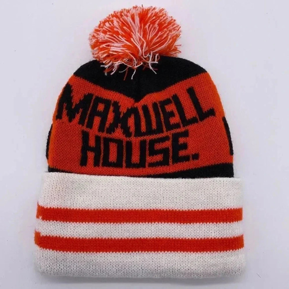 Vintage Baltimore Orioles MLB Maxwell Coffee Promo Beanie SGA NOS NWOT - Picture 2 of 3